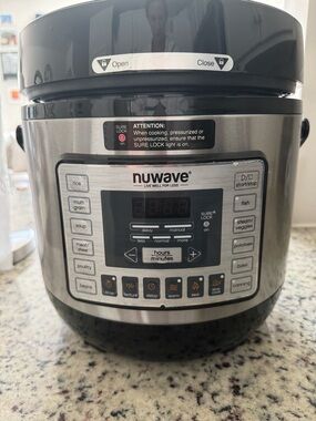 Nuwave Stainless Steel Multi-Function Pressure Cooker - Black